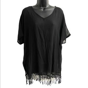 Sheer Beach Coverup Tunic